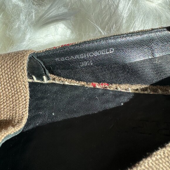 BURBERRY HOUSE CHECK PATTERN ESPADRILLES Size 39.5 - Picture 2 of 7